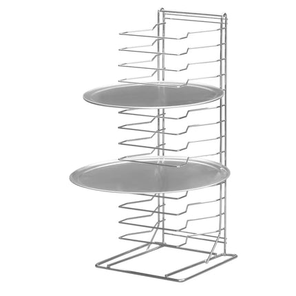 Kệ Khay Pizza Channel PR-15W 70.5 cm 15 Tầng, Chrome