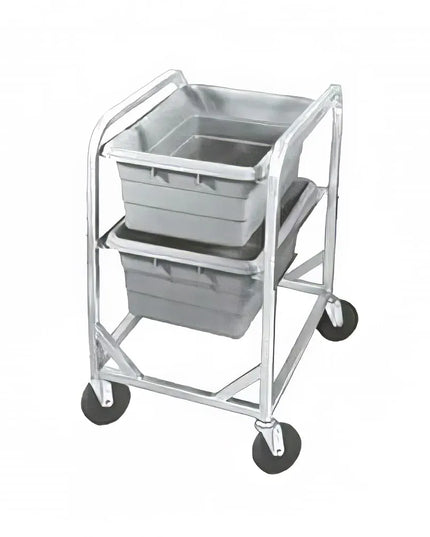 Kệ Lug Channel AXD502L 74.9 cm Chứa 2 Thùng, Bánh Xe Xoay, Nhôm