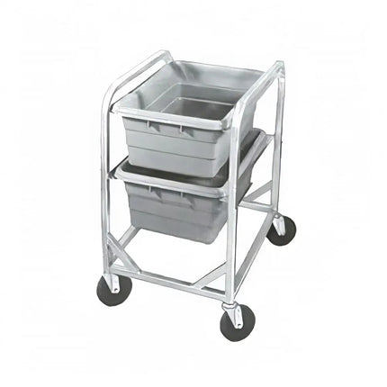 Kệ Lug Channel AXD502L 74.9 cm Chứa 2 Thùng, Bánh Xe Xoay, Nhôm