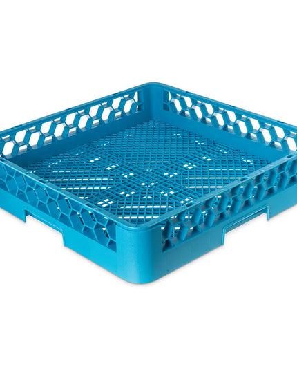 Kệ Rửa Bát Cỡ Lớn Dạng Hở Carlisle RF14 - Nhựa Polypropylene, Xanh Dương