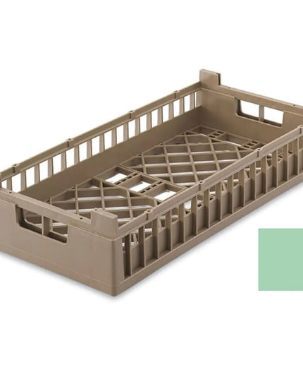 Kệ Rửa Bát Dạng Hở Vollrath 52800 - Thấp, Nửa Cỡ, Xanh Lá