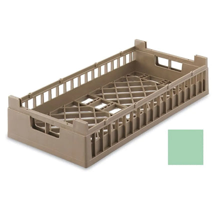 Kệ Rửa Bát Dạng Hở Vollrath 52800 - Thấp, Nửa Cỡ, Xanh Lá
