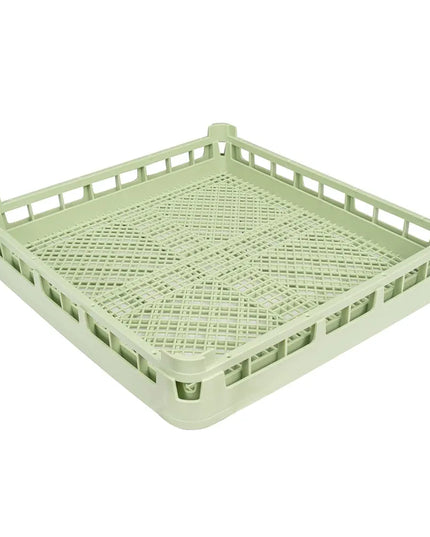 Kệ Rửa Dao Muỗng Nĩa Cỡ Lớn Vollrath 52671 - 50.2 x 50.2 cm, Xanh Lá Nhạt