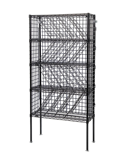 Kệ Rượu Vang Quantum Food Service 188 cmH Màu Đen (WR74-BW1448BK)
