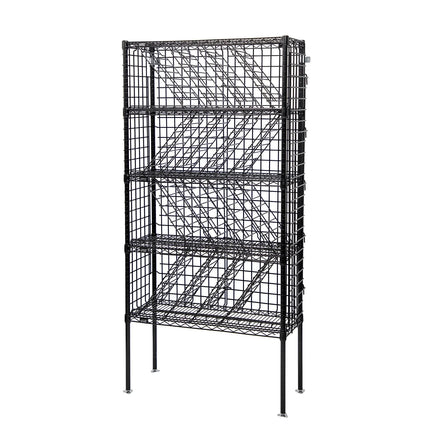 Kệ Rượu Vang Quantum Food Service 188 cmH Màu Đen (WR74-BW1448BK)