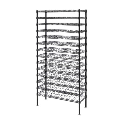 Kệ Rượu Vang Quantum Food Service 188 cmH Sức Chứa 168 Chai, Màu Đen (WR74-1448WSBK)