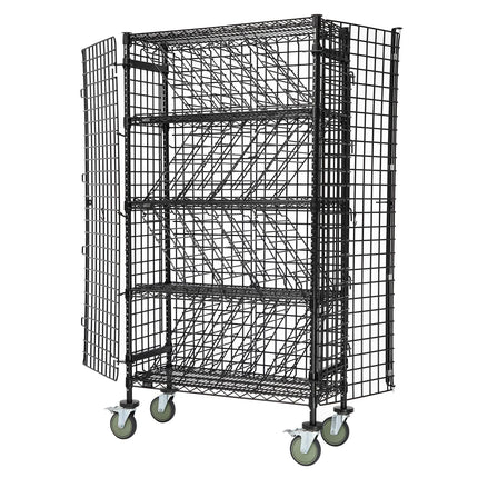 Kệ Rượu Vang Quantum Food Service Cao 188 cm Màu Đen M1436-69BWSECBK