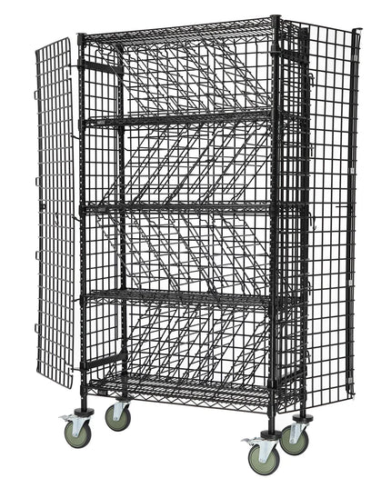 Kệ Rượu Vang Quantum Food Service Cao 188 cm Màu Đen M1448-69BWSECBK