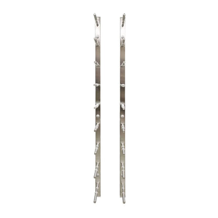 Kệ Rượu Vang Vinotemp EP-PEGWALL9S Epicureanist 90.8 cm Sức Chứa 9 Chai Thép Không Gỉ