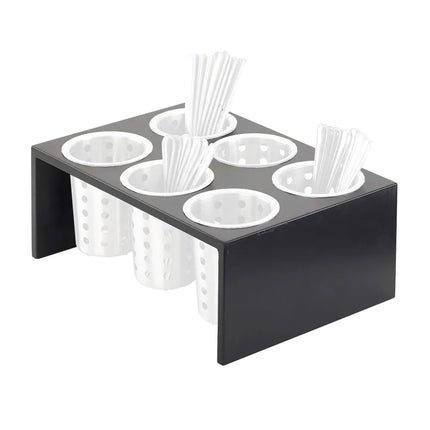 Kệ Trưng Bày Dao Muỗng Nĩa 6 Ngăn Cal-Mil 1425-6-96, Tre Midnight Bamboo