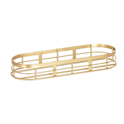 Kệ Trưng Bày Hũ Gia Vị Cà Phê/Trà Cal-Mil 22918-4-116 3 Ngăn Chữ Nhật - Trong Suốt/Vàng Gold