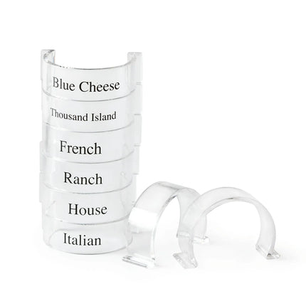 Kẹp Cố Định Chai Nước Sốt Salad GET - Bộ 8 Cái (CLIPS-8-CL)