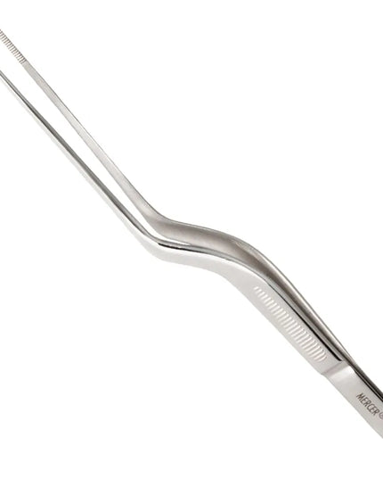 Kẹp Gắp Lệch Đôi Chính Xác Mercer Culinary M35136 16.5 cm - Thép Không Gỉ
