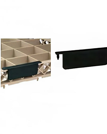 Kẹp Mã Màu Vollrath 1009-03 Cho Thanh Nối Kệ Rửa Cỡ Lớn 11.1 x 4.1 cm, Trơn, Cam