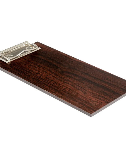 Kẹp Menu Bảng Kẹp American Metalcraft CB8 10.2 x 20.3 cm, Gỗ, Màu Espresso
