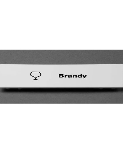 Kẹp Nhận Dạng Extender Gắn Nhanh Cambro CECBR15240 cmLy Brandy" Cho Tất Cả Camrack - 12.7 cm x 4 cm, Trắng