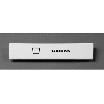 Kẹp Nhận Dạng Extender Gắn Nhanh Cambro CECCL15240 cmLy Collins" Cho Tất Cả Camrack - 12.7 cm x 4 cm, Trắng