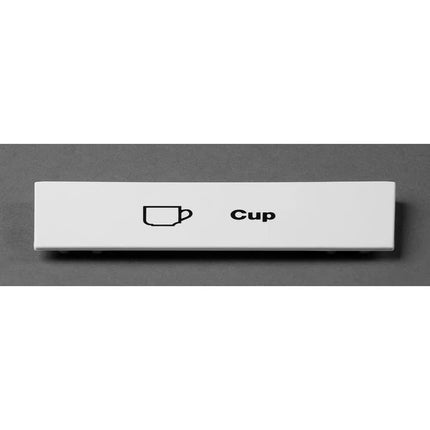 Kẹp Nhận Dạng Extender Gắn Nhanh Cambro CECCP15240 cmTách" Cho Tất Cả Camrack - 12.7 cm x 4 cm, Trắng