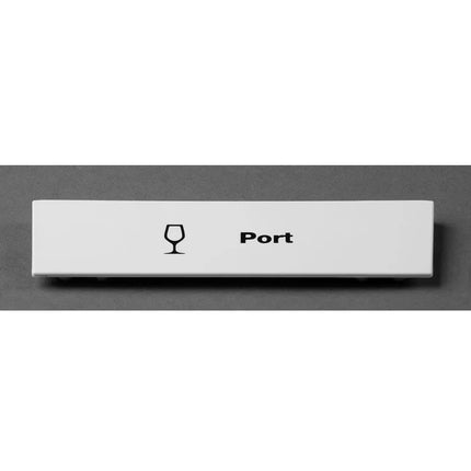 Kẹp Nhận Dạng Extender Gắn Nhanh Cambro CECPO15240 cmLy Port" Cho Tất Cả Camrack - 12.7 cm x 4 cm, Trắng