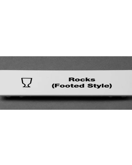 Kẹp Nhận Dạng Extender Gắn Nhanh Cambro CECRF15240 cmLy Rocks Chân Đế" Cho Tất Cả Camrack - 12.7 cm x 4 cm, Trắng