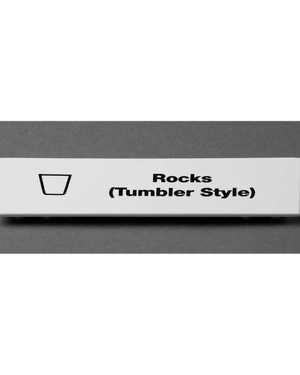 Kẹp Nhận Dạng Extender Gắn Nhanh Cambro CECRT15240 cmLy Rocks Tumbler" Cho Tất Cả Camrack - 12.7 cm x 4 cm, Trắng