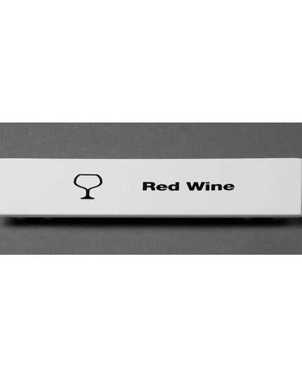 Kẹp Nhận Dạng Extender Gắn Nhanh Cambro CECRW15240 cmLy Rượu Vang Đỏ" Cho Tất Cả Camrack - 12.7 cm x 4 cm, Trắng