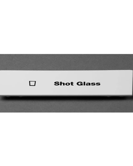 Kẹp Nhận Dạng Extender Gắn Nhanh Cambro CECSG15240 cmLy Shot" Cho Tất Cả Camrack - 12.7 cm x 4 cm, Trắng