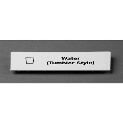 Kẹp Nhận Dạng Extender Gắn Nhanh Cambro CECWT15240 cmLy Nước Tumbler" Cho Tất Cả Camrack - 12.7 cm x 4 cm, Trắng