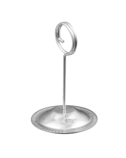 Kẹp Thẻ Số American Metalcraft CH4 10.2 cm, Inox