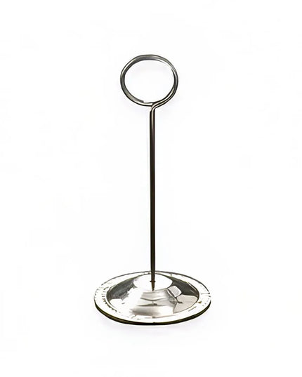 Kẹp Thẻ Số American Metalcraft CH6 15.2 cm, Inox