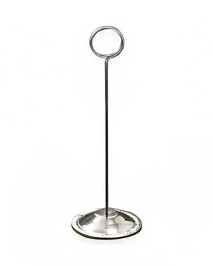 Kẹp Thẻ Số American Metalcraft CH8 20.3 cm, Inox