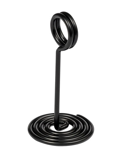 Kẹp Thẻ Số American Metalcraft NSB4 10.2 cm, Thép, Đen