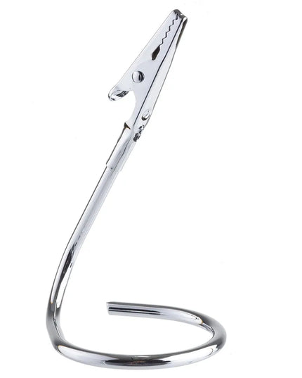 Kẹp Thẻ Số Tròn Tablecraft CH2 Kẹp Cá Sấu, 5 x 5 x 8.9 cm, Inox