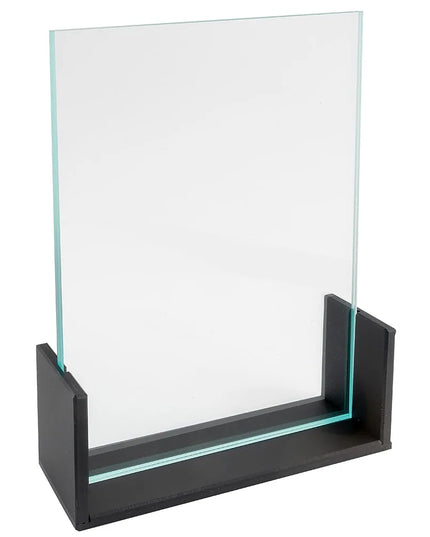 Kẹp Thực Đơn Để Bàn Cal-Mil 1510-811 21.6 x 27.9 cm Acrylic Đen