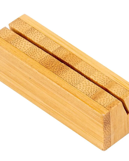 Kẹp Thực Đơn Để Bàn Cal-Mil 1543-60 1.9 x 5.7 cm Tre