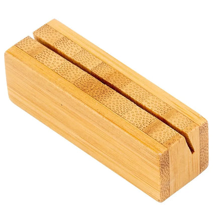 Kẹp Thực Đơn Để Bàn Cal-Mil 1543-60 1.9 x 5.7 cm Tre