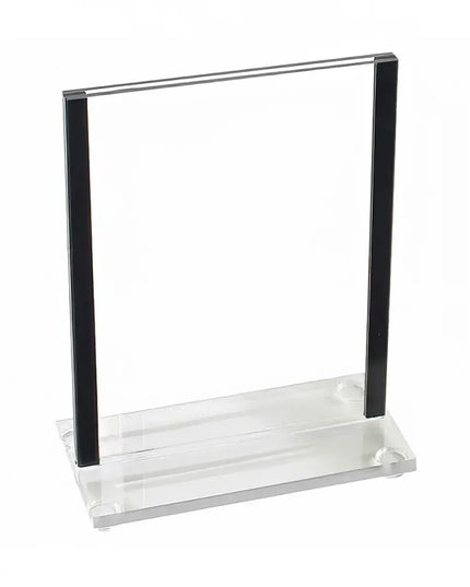 Kẹp Thực Đơn Để Bàn Cal-Mil 534-13 10.2 cm x 15.2 cm Acrylic Trong Suốt