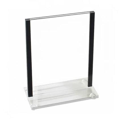 Kẹp Thực Đơn Để Bàn Cal-Mil 534-13 10.2 cm x 15.2 cm Acrylic Trong Suốt