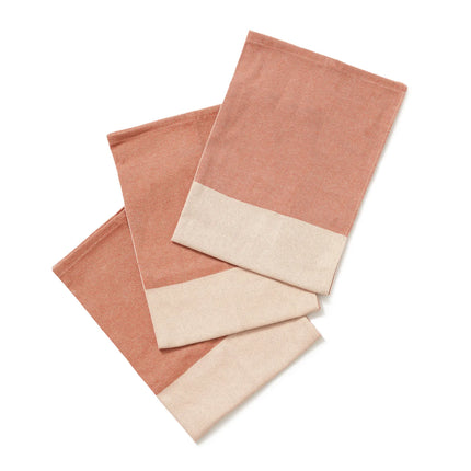 Khăn Bếp Hedley & Bennett HB001704 Cotton Sọc Đỏ Paprika 70 cm x 50 cm
