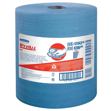 Khăn Bếp Kimberly-Clark WypAll® 41043 Sợi-Polypropylene Xanh Dương 34 cm x 31 cm