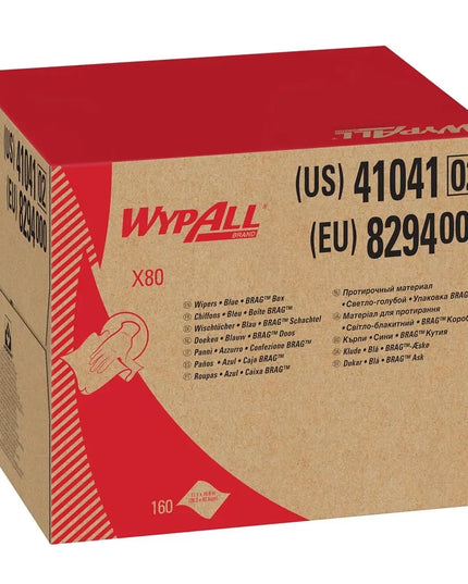 Khăn Bếp Sợi-Polypropylene Xanh Kimberly-Clark WypAll® 41041 42.7 x 28.3 cm