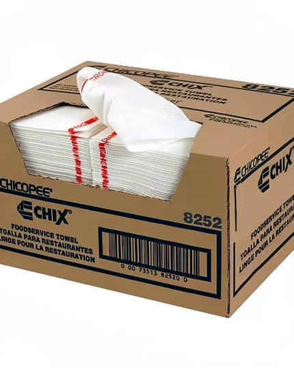 Khăn Bếp Tổng Hợp Sọc Đỏ Chicopee 8252 Chix® 53 x 33 cm