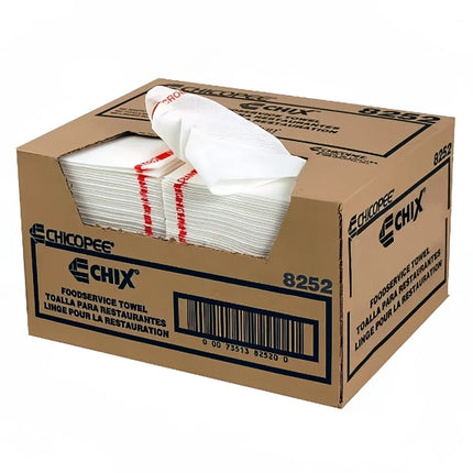 Khăn Bếp Tổng Hợp Sọc Đỏ Chicopee 8252 Chix® 53 x 33 cm