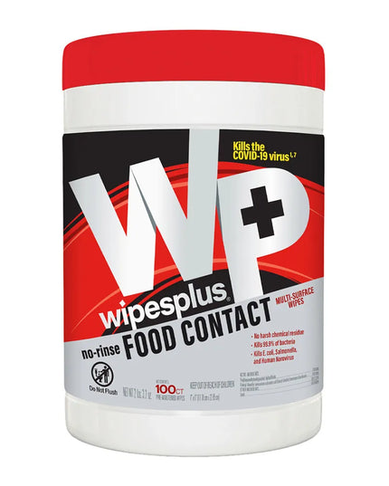 Khăn Lau Đa Bề Mặt Tiếp Xúc Thực Phẩm Không Cần Rửa Lại WipesPlus 33808