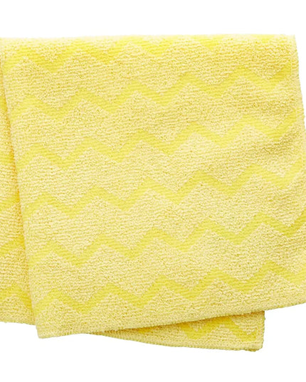 Khăn Microfiber Polyester Rubbermaid Hygen™ FGQ61000YL00 Sọc Vàng 40 cm x 40 cm