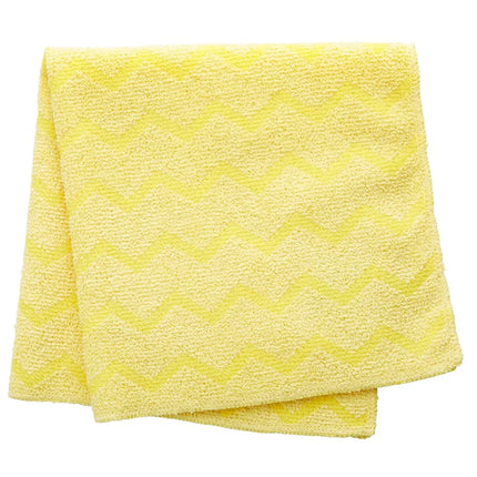 Khăn Microfiber Polyester Rubbermaid Hygen™ FGQ61000YL00 Sọc Vàng 40 cm x 40 cm