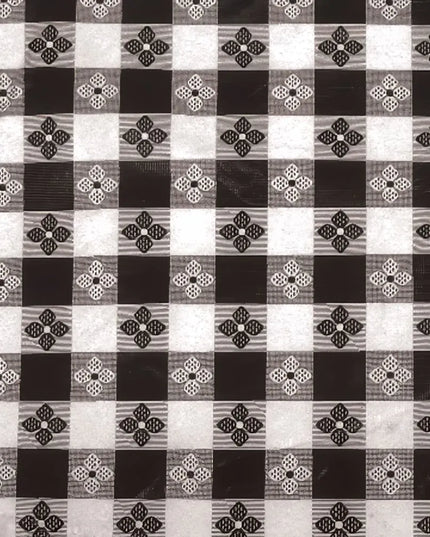 Khăn Trải Bàn Chữ Nhật Winco TBCO-70K PVC Lót Cotton 132 x 178 cm Màu Đen