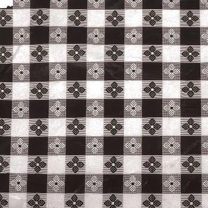 Khăn Trải Bàn Chữ Nhật Winco TBCO-70K PVC Lót Cotton 132 x 178 cm Màu Đen