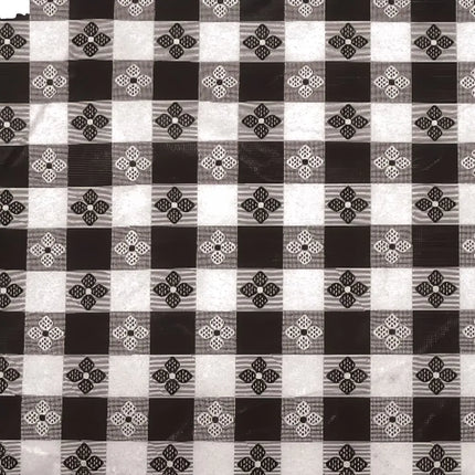 Khăn Trải Bàn Chữ Nhật Winco TBCO-90K PVC Lót Cotton 132 x 229 cm Màu Đen