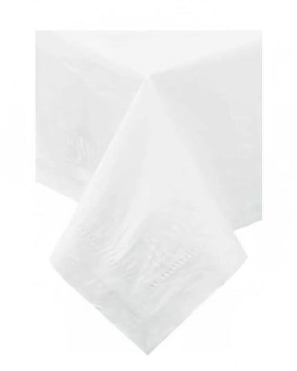 Khăn Trải Bàn Dùng Một Lần Hoffmaster 210130 Poly/Tissue Trắng 137.2 cm x 274.3 cm